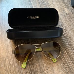 Coach Aviator Sunglasses